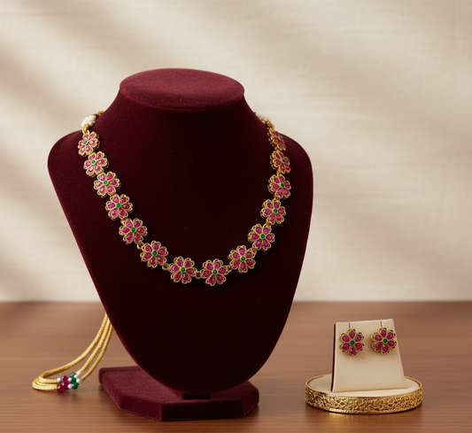 Noorika Lotus Bloosom Chocker