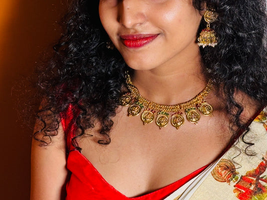 Noorika Antique Temple Coin Set